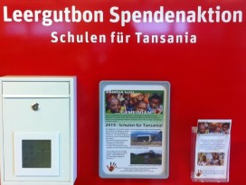 Spendenaktion Automat